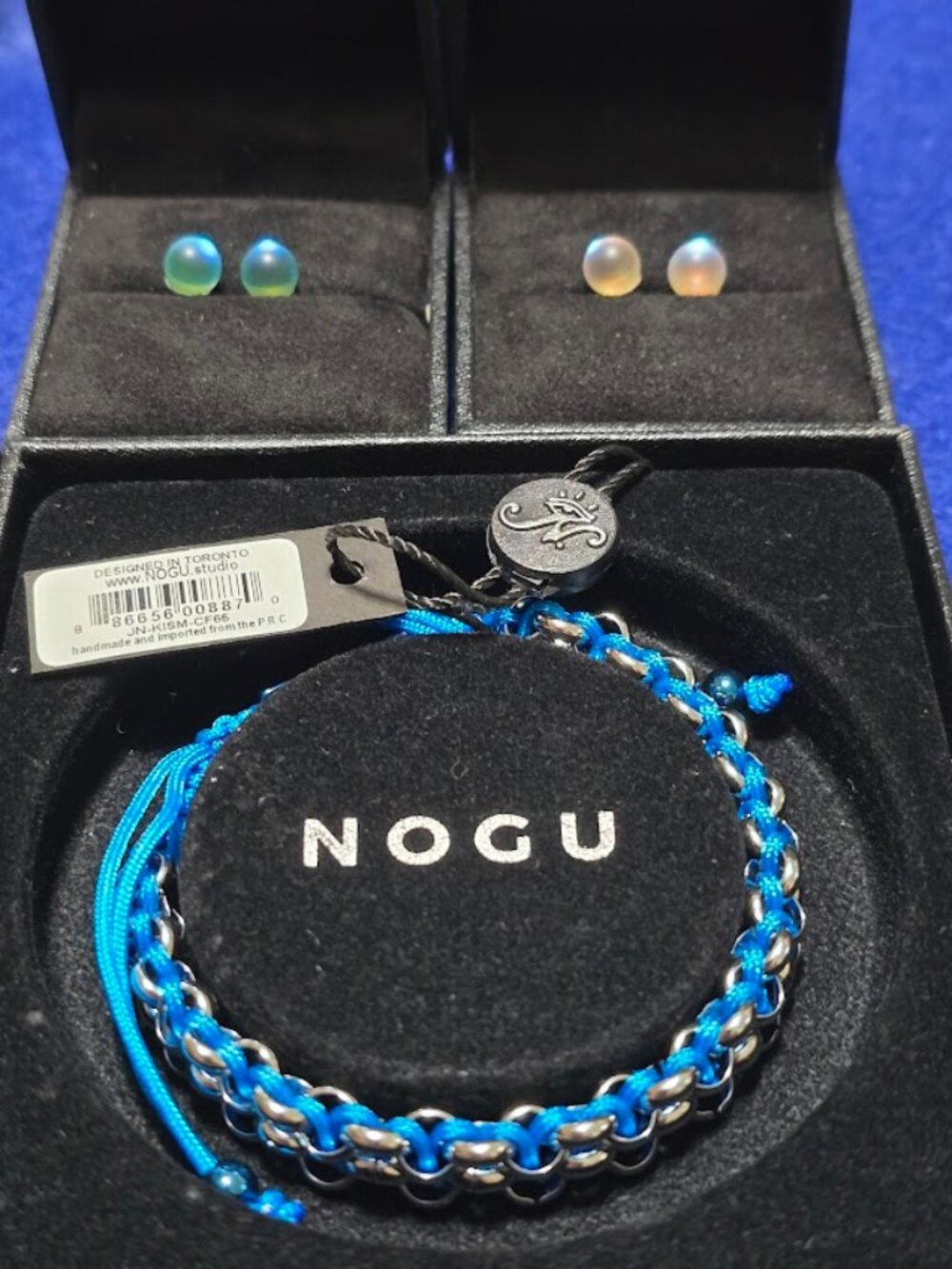 Nogu Collection, including One Bracelet  & Two Pairs of Sterling Silver Earrings